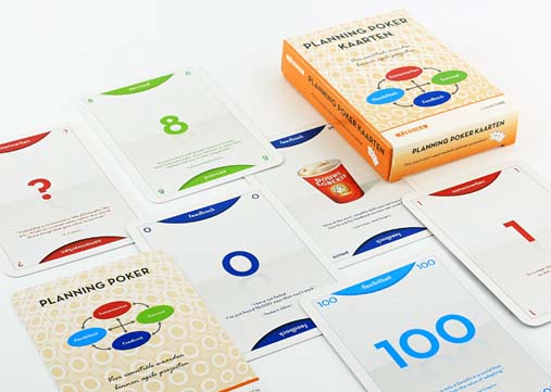 Planning poker kaartspel Ordina